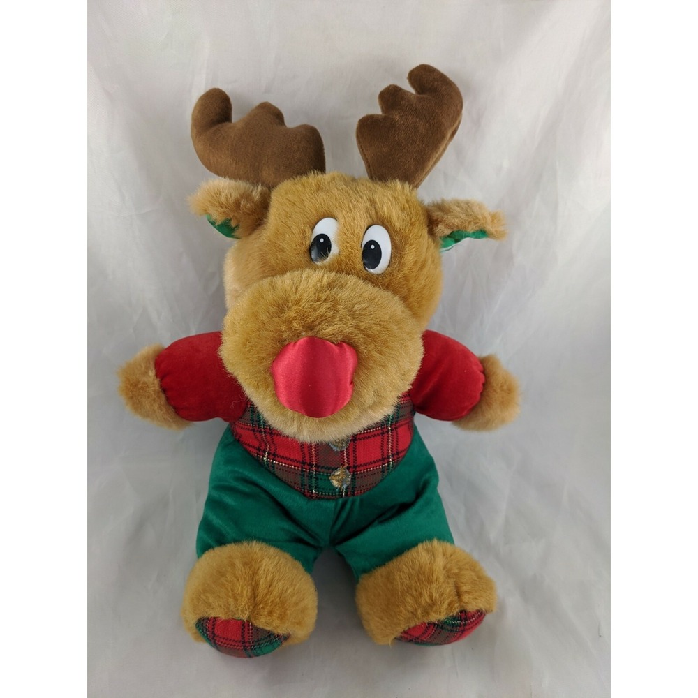Chosun Reindeer Deer Plush Sits 13 Inch Stuffed Animal Toy